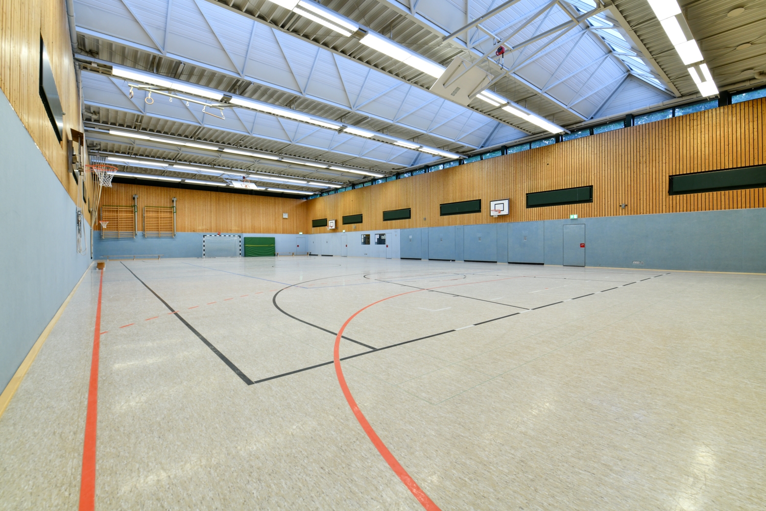 Foto der Sporthalle